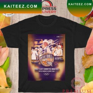 Sue Gunter Assistant coach Basketball Hall Of Fame signature T-shirt