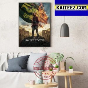 Sweet Tooth Season 2 Official Poster Art Decor Poster Canvas