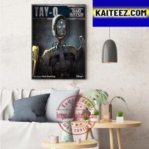 TAY-0 In Star Wars The Bad Batch Art Decor Poster Canvas
