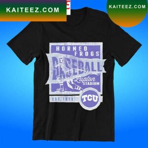 TCU Horned Frogs Baseball Lypton Stadium retro T-shirt
