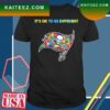 Tennessee Titan Autism it’s ok to be different 2023 T-shirt