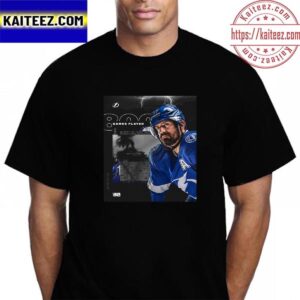 Tampa Bay Lightning Alex Killorn 800 NHL Games Played Vintage Tshirt