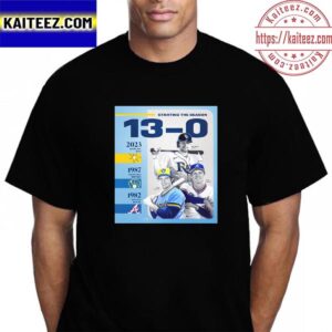 Tampa Bay Rays 13 Wins Starting The Season Vintage T-Shirt