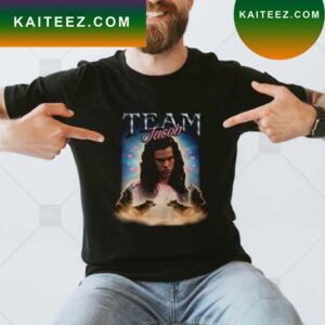 Team Jacob Twilight Cursed Fan Collage Long Sleeve T-Shirt