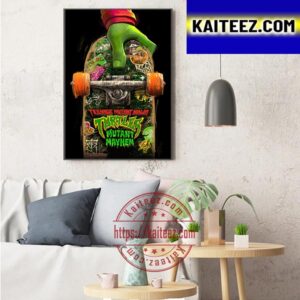 Teenage Mutant Ninja Turtles Mutant Mayhem Official Poster Art Decor Poster Canvas