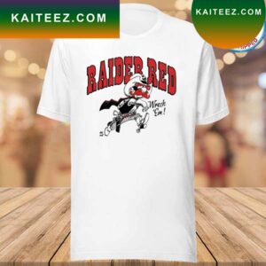 Texas tech raider red ringer T-shirt