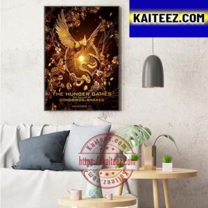 The Ballad Of Songbirds And Snakes Poster Art Decor Poster Canvas