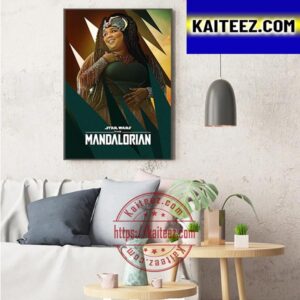 The Duchess In The Mandalorian Star Wars Art Decor Poster Canvas