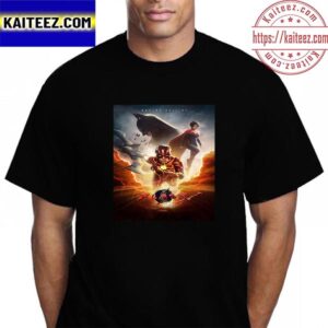 The Flash 2023 Worlds Collide New Poster Vintage T-Shirt