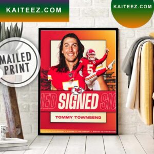 The Kingdo’s favorite punter returns lets get back to work Tommy Townsend Poster Canvas