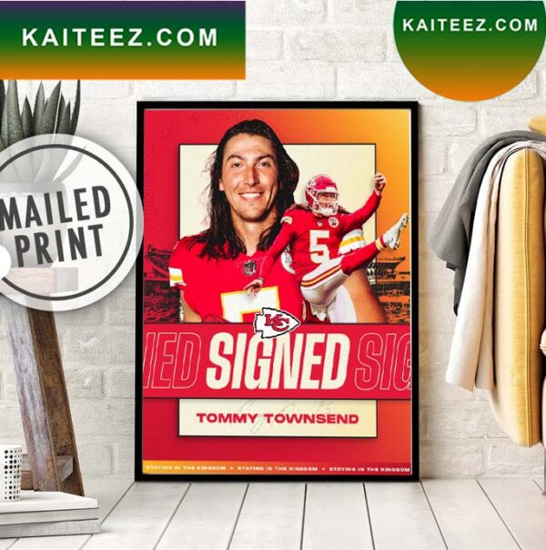 The Kingdo’s favorite punter returns lets get back to work Tommy Townsend Poster Canvas