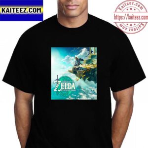 The Legend Of Zelda Tears Of The Kingdom Official Poster Vintage T-Shirt