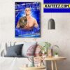 Triple Threat Match At WWE Backlash In Puerto Rico Art Decor Poster Canvas