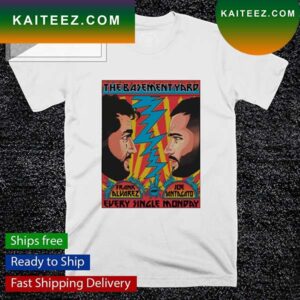 The basement yard Frank Alvarez and Joe Santagato face off T-shirt