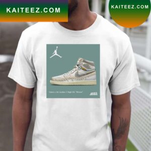 Union x Air Jordan 1 High OG Woven T-shirt