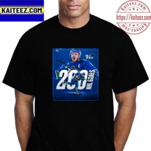 Vancouver Canucks J T Miller 200 NHL Goals In NHL Vintage T-Shirt