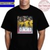 Vegas Golden Knights Clinched Stanley Cup Playoffs 2023 Vintage Tshirt