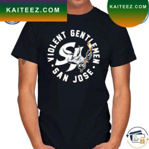 Violent Gentlemen San Jose AHL Series Worcester 2023 T-shirt