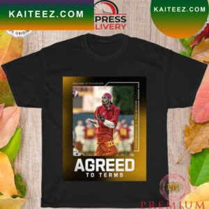 WR Calvin Broadus Jr Welcome to Pittsburgh Agreed to terms T-shirt