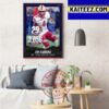 Washington Commanders Select Mississippi State Emmanuel Forbes In The 2023 NFL Draft Art Decor Poster Canvas