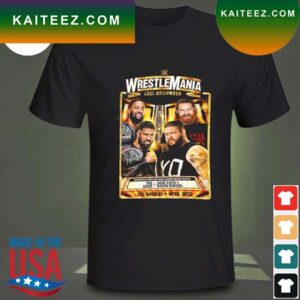 WWE WrestleMania 39 The Usos vs Sami Zayn & Kevin Owens T-Shirt