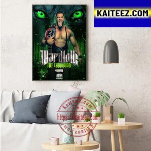 Wardlow And New TNT Champion All Elite Wrestling Dynamite Art Decor Poster Canvas