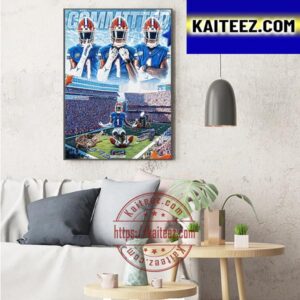 Xavier Filsaime Committed Florida Gators Art Decor Poster Canvas