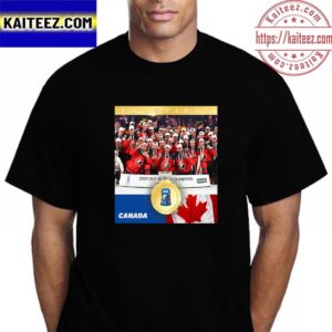 2023 IIHF Worlds Champions Are Hockey Canada Vintage T-Shirt