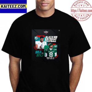2023 NFL Schedule Release Black Friday Football New York Jets Vs Miami Dolphins Vintage T-Shirt