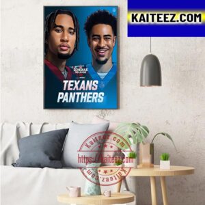2023 NFL Schedule Release Houston Texans Vs Carolina Panthers Art Decor Poster Canvas