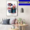 2023 NFL Schedule Release New York Giants And Philadelphia Eagles Art Decor Poster Canvas