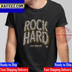 All Elite Wrestling Juice Robinson Rock Hard Vintage T-Shirt