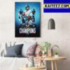 Arlington Renegades Vs D C Defenders For 2023 XFL Championship Art Decor Poster Canvas