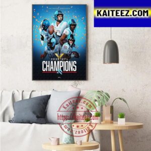 Arlington Renegades Are 2023 XFL Champions Art Decor Poster Canvas