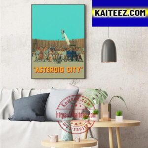 Asteroid City New Poster Movie Art Decor Poster Canvas