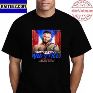 Austin Theory And Still US Champion At WWE Backlash Vintage T-Shirt
