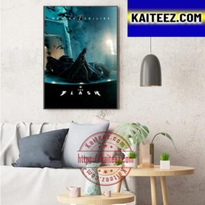 Batman In The Flash Worlds Collide New Poster Movie Art Decor Poster Canvas