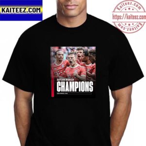 Bayern Munich Are Bundesliga Champions 11 League Titles In 11 Years Vintage T-Shirt