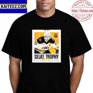 Boston Bruins Patrice Bergeron Wins 2023 Frank J Selke Trophy 12th Straight Nomination Vintage T-Shirt