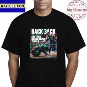 Boston Celtics Back To Back Eastern Conference Finals Vintage T-Shirt