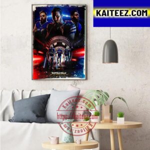 Buffalo Bills Happy Star Wars Day May The Fourth Be With You Art Decor Poster Canvas