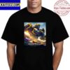Captain Rocket Racoon In The Guardians Of The Galaxy Vol 3 Of Marvel Studios Vintage T-Shirt