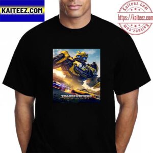 Bumblebee In Transformers Rise Of The Beasts 2023 New Poster Vintage T-Shirt