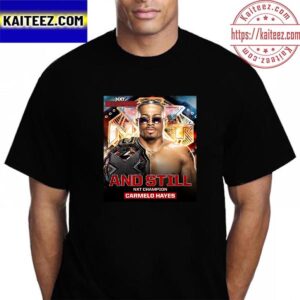 Carmelo Hayes And Still NXT Champion At NXT Battleground Vintage T-Shirt