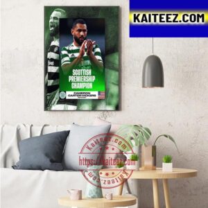 Celtic Football Club Back-to-back Champion of Scotland Art Decor Poster Canvas