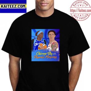 Chicago Sky Vs Phoenix Mercury At WNBA Vintage T-Shirt
