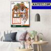 Colorado Avalanche x Denver Nuggets Advance To The 2022-23 NBA Finals Art Decor Poster Canvas