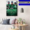 Dallas Stars Advanced Western Conference Final For Stanley Cup Playoffs 2023 Art Decor Poster Canvas