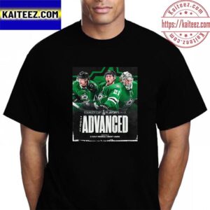 Dallas Stars Advanced Stanley Cup Playoffs 2023 Vintage T-Shirt