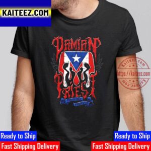 Damian Priest Puerto Rico Forever Vintage T-Shirt